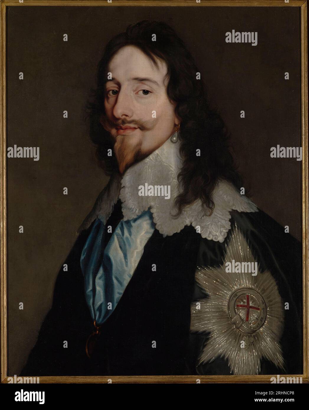 Portrait of Charles I, King of England (16001649). Museum Royal