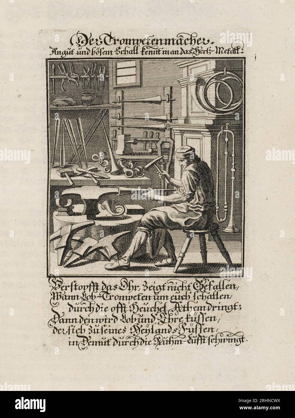 The Trumpet Maker. Museum PRIVATE COLLECTION. Author Weigel