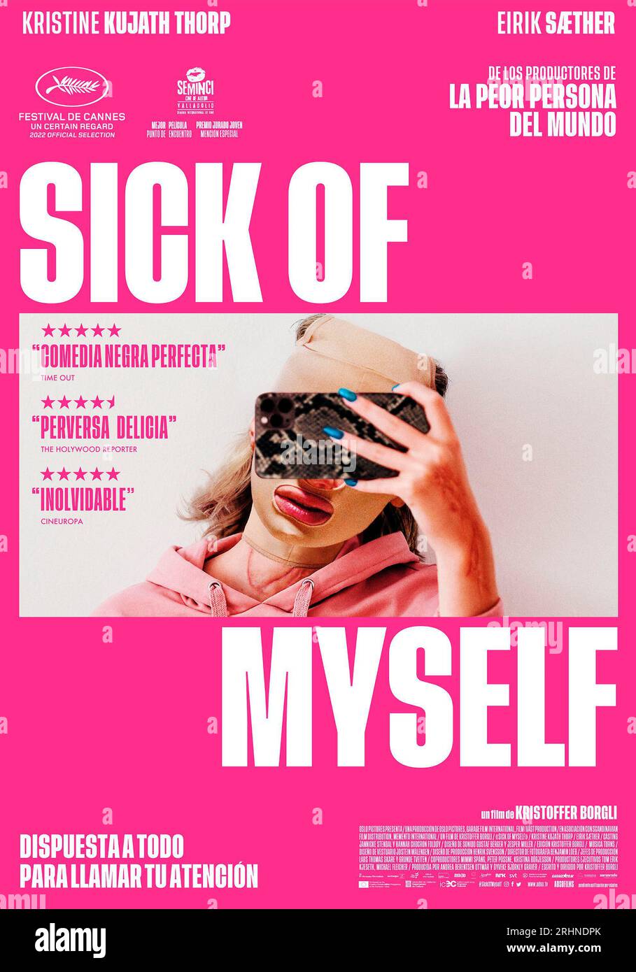 SICK OF MYSELF (2022) Original title SYK PIKE, directed by