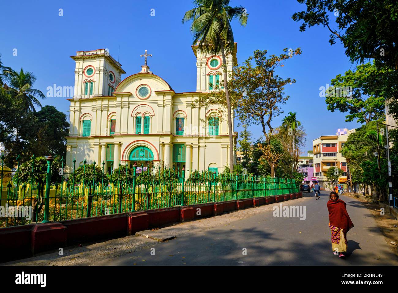 India, West Bengal, Chandernagor (Chandannagar), was one of the 5