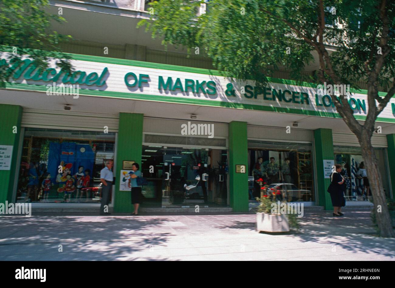 Nicosia Cyprus Marks & Spencer Stock Photo