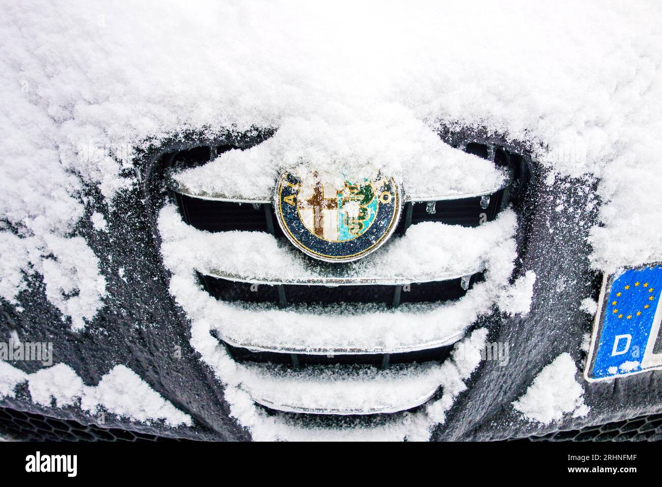Badge alfa grill hi-res stock photography and images - Alamy