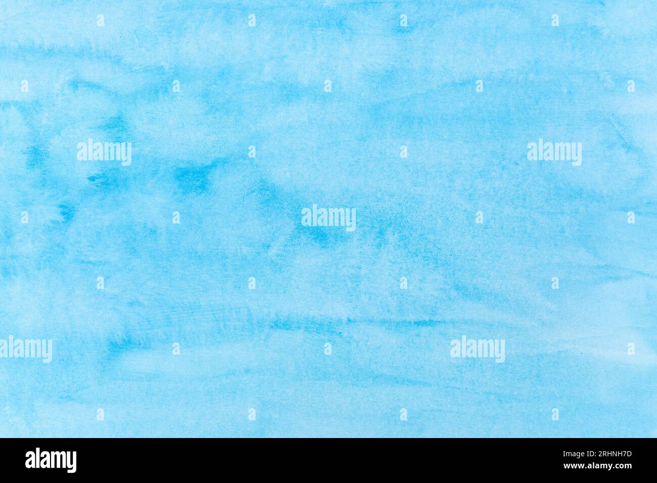 Blue watercolor abstract background. Full frame Stock Photo