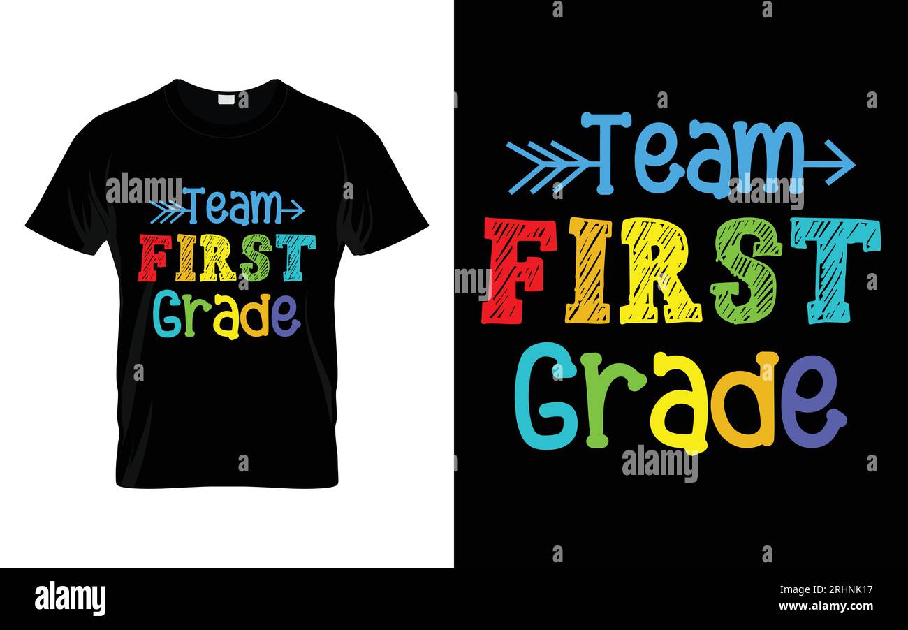 Team First Grade T-Shirt 2019 Back To School 1st Grade Gift Team First Grade T-Shirt 2019 Back To School 1st Grade Gift