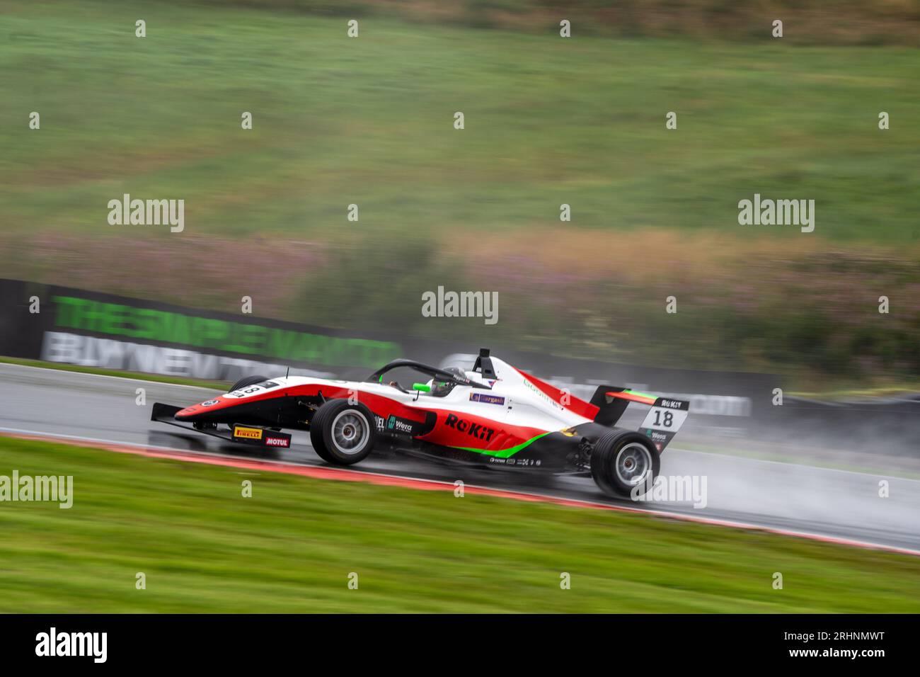 British F4 James HIGGINS (18) Fortec Motorsport at Knockhill Racing