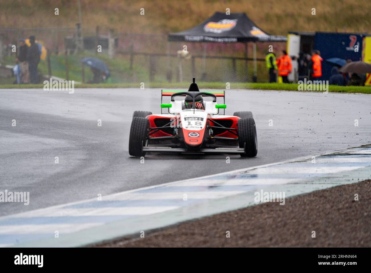British F4 James HIGGINS (18) Fortec Motorsport at Knockhill Racing