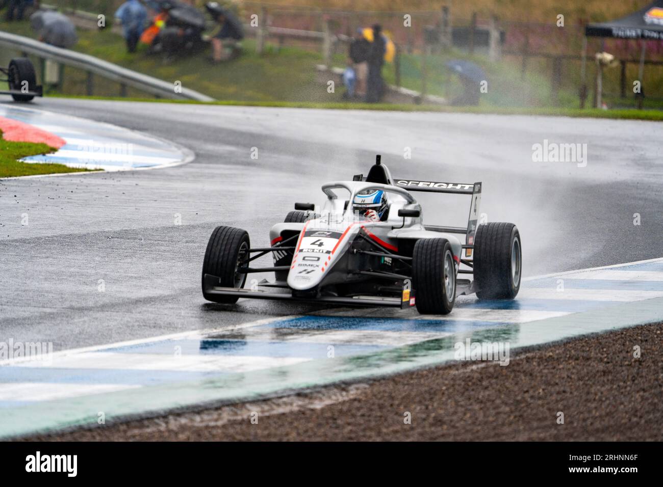 Itech Racing Trowbridge British F4 James PISZCYK (#4) Hitech Pulse-Eight at Knockhill Racing ...