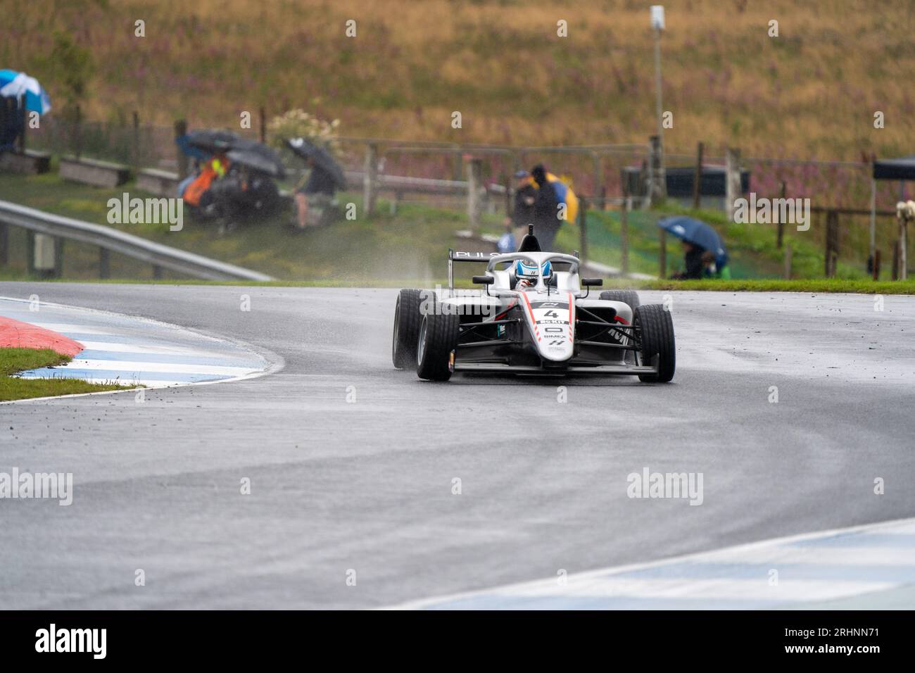 Itech Racing Trowbridge British F4 James PISZCYK (#4) Hitech Pulse-Eight at Knockhill Racing ...