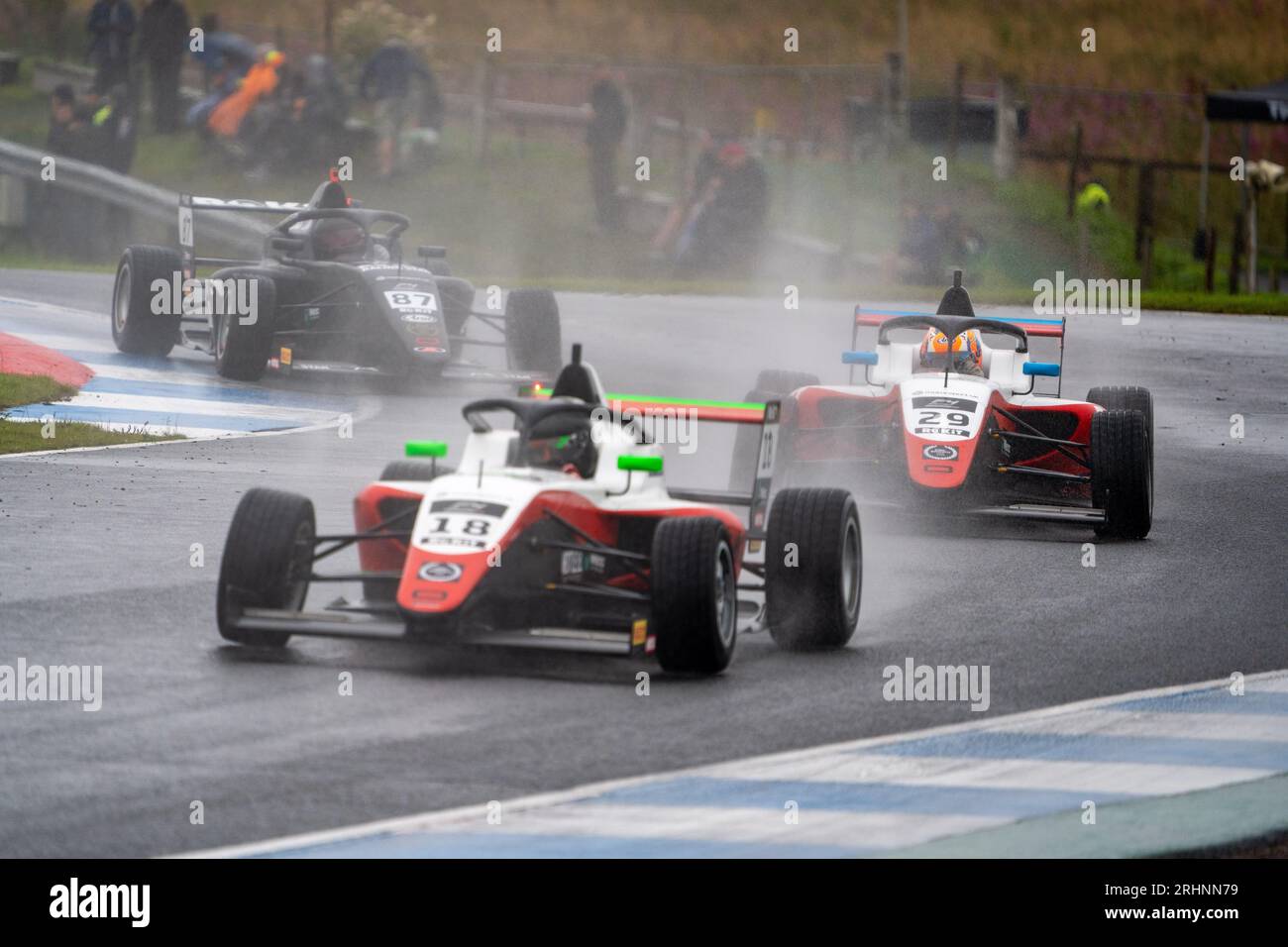 British F4 James HIGGINS (18) Fortec Motorsport at Knockhill Racing