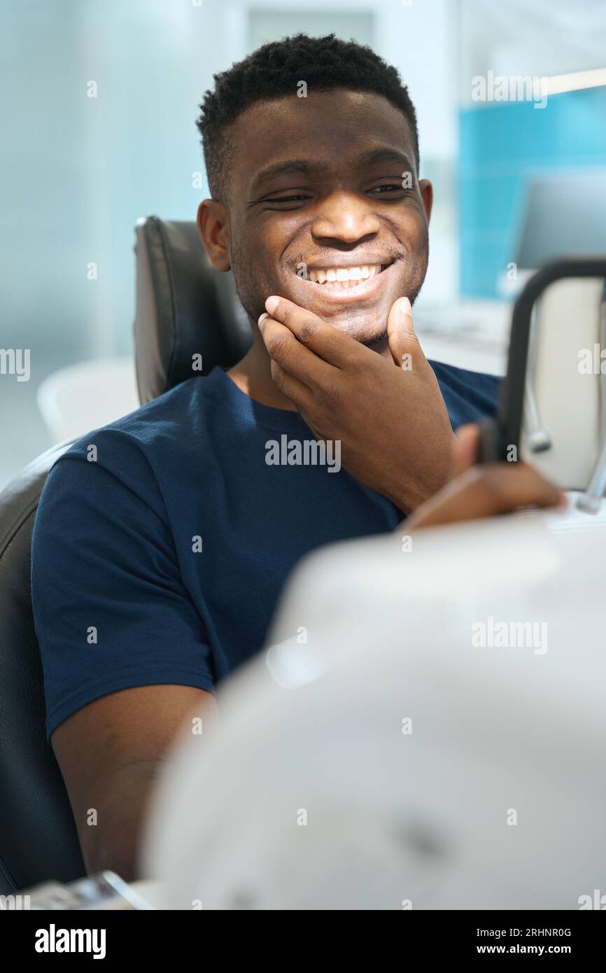 African american man patient show hi-res stock photography and images ...