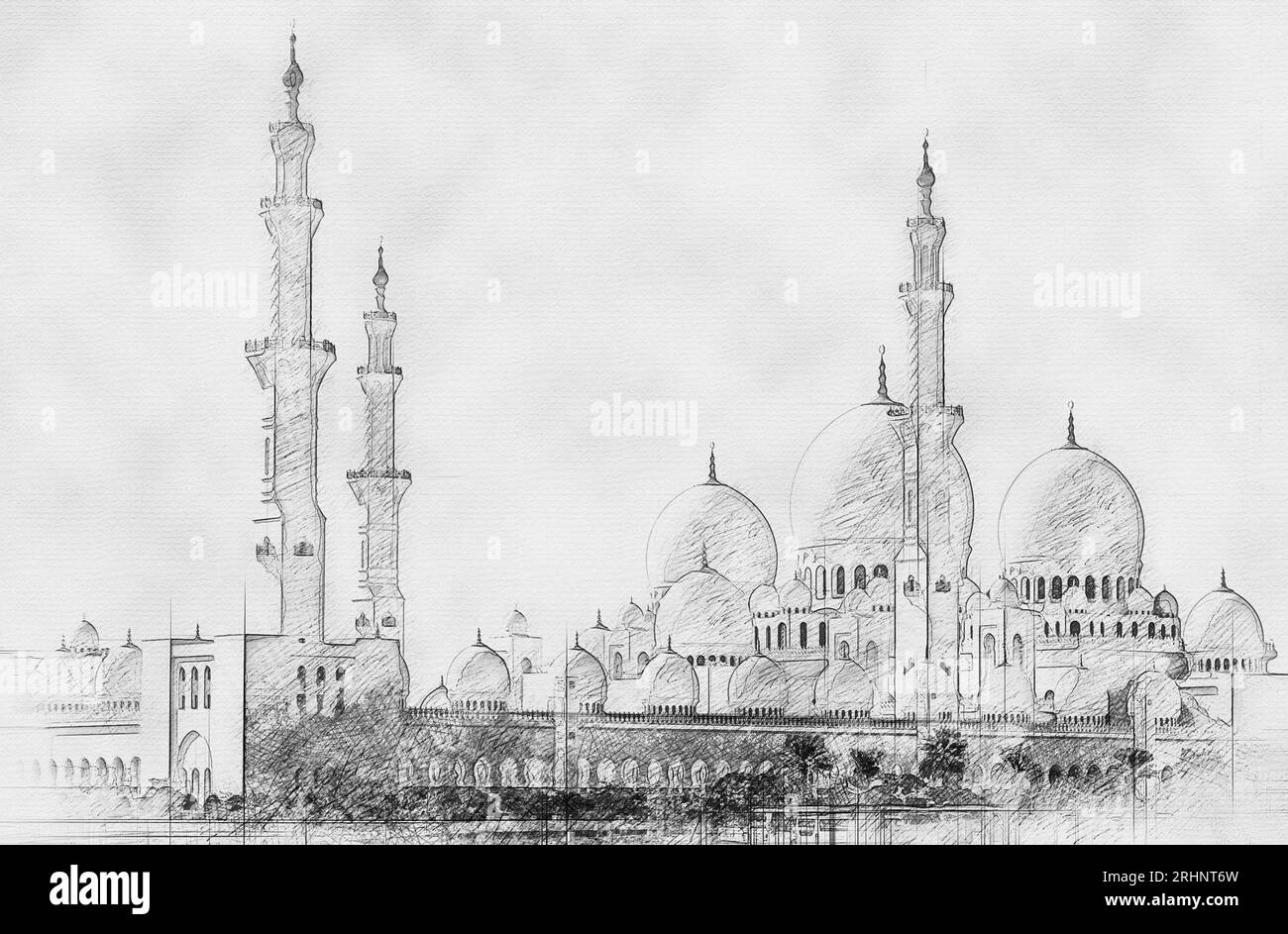 Sheikh Zayed Mosque in Abu Dhabi Stock Photo Alamy