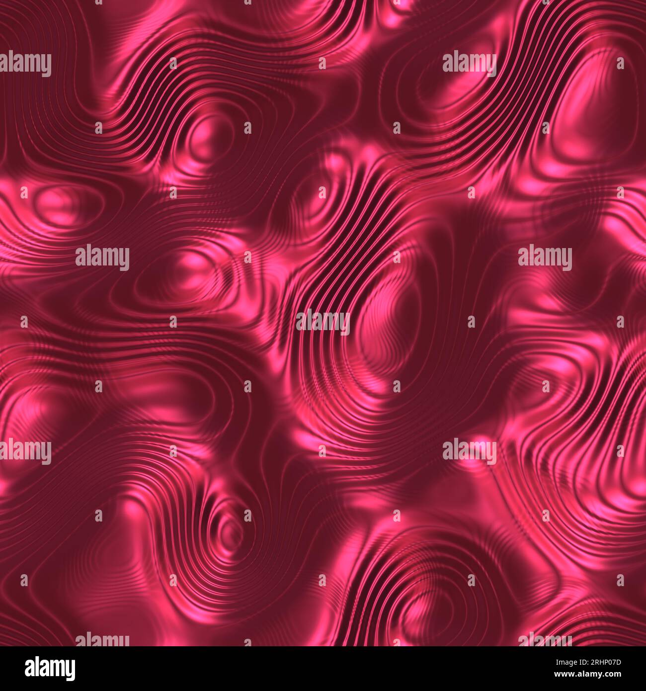 Seamless background. Abstract 3D Background with flowing metal texture ...