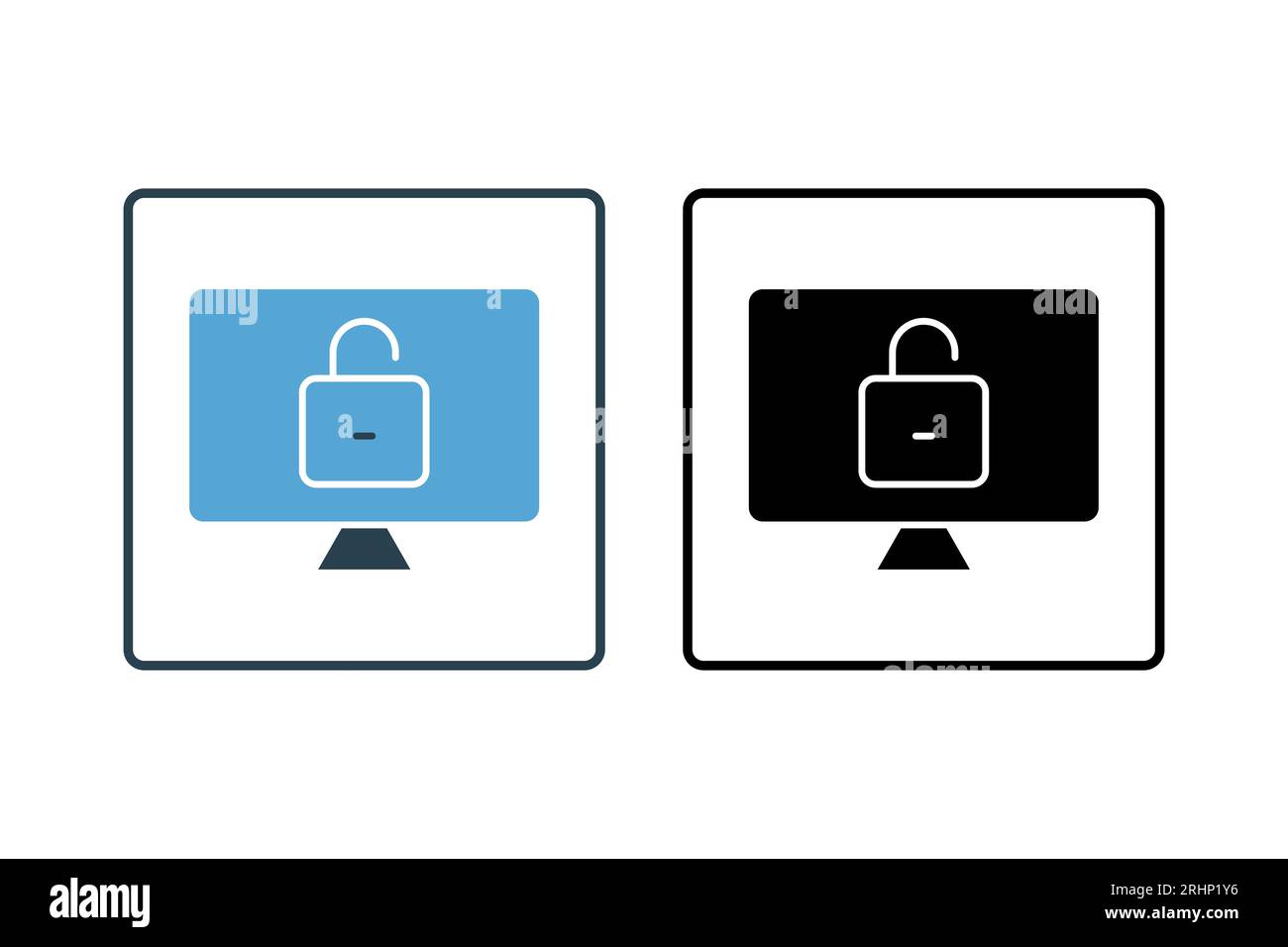 Log In icon. Icon related to Search Engine Optimization. suitable for web site design, app, user interfaces. solid icon style. Simple vector design ed Stock Vector