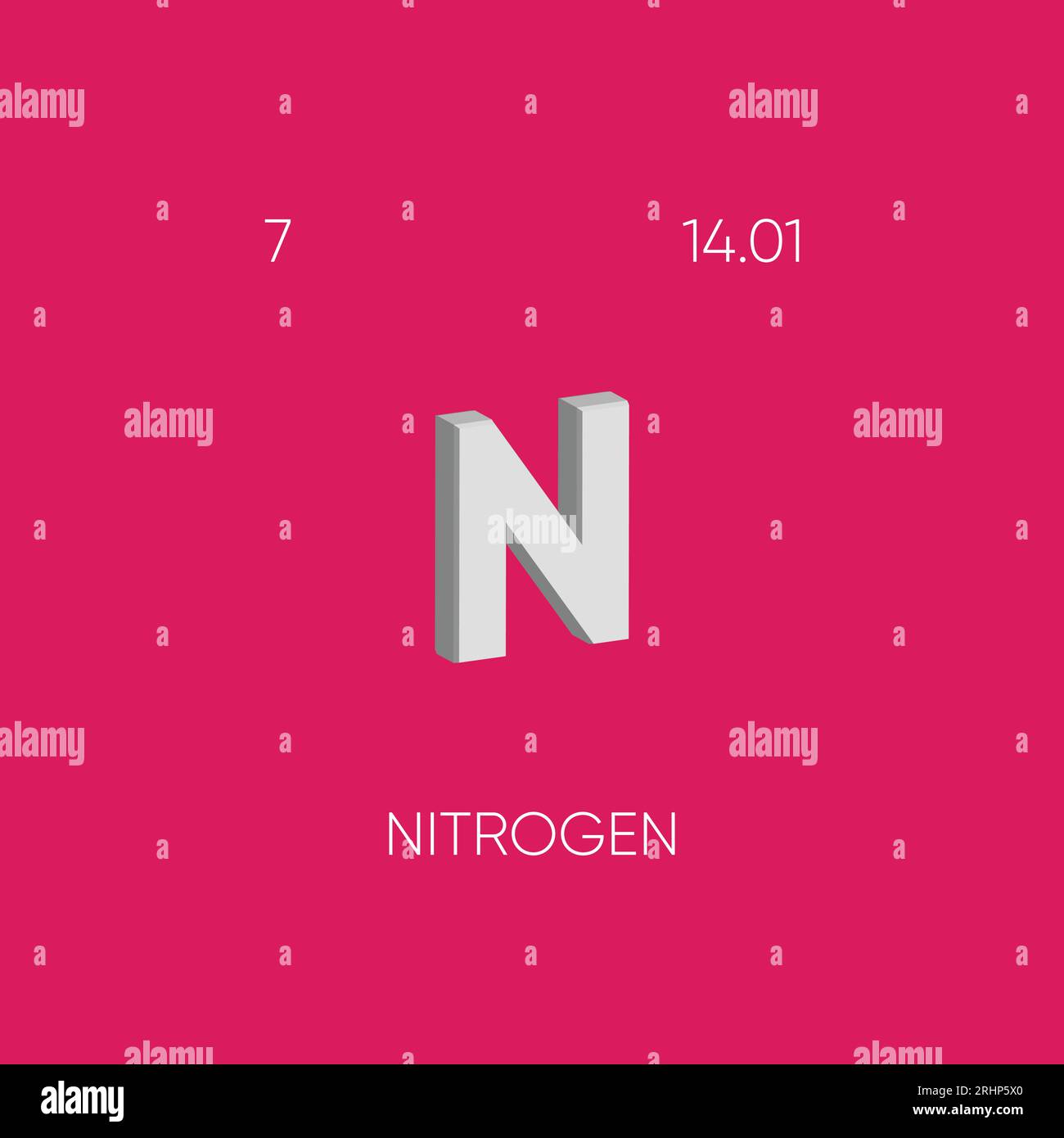 One of the Periodic Table Elements with name and atomic number Stock ...