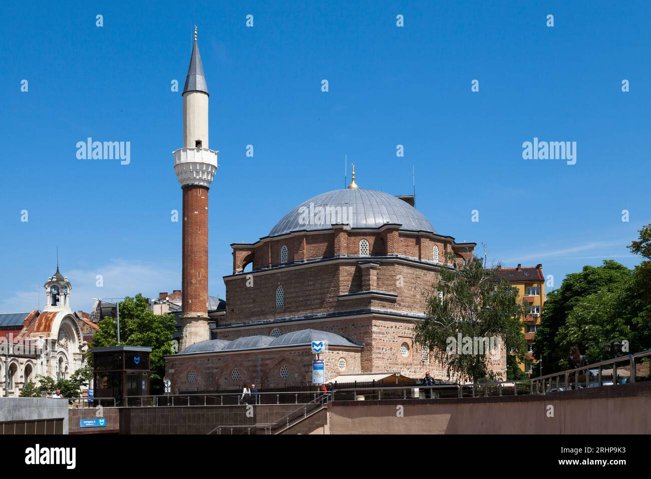 Sofia, Bulgaria - May 18 2019: The Banya Bashi (Bulgarian: Централна ...
