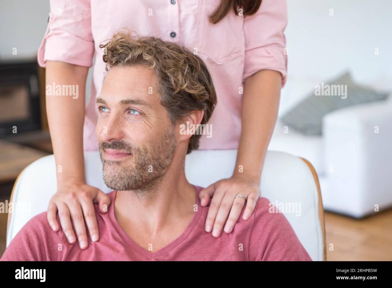 Middle aged couple Stock Photo