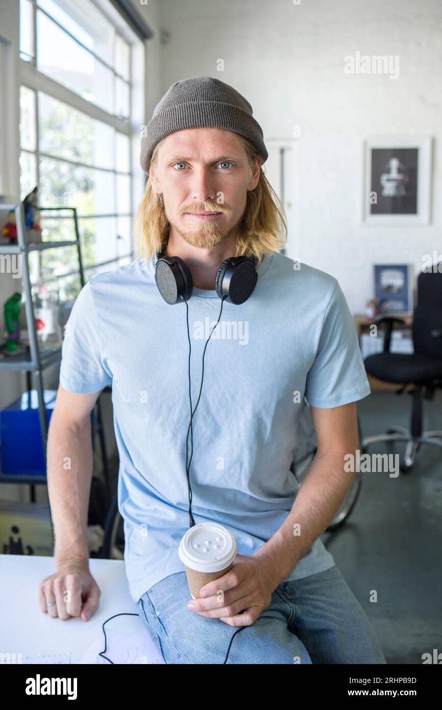 Man with cap Stock Photo - Alamy