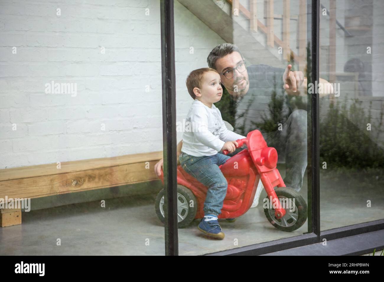 Father Son Matching in Muscle Car main image 0