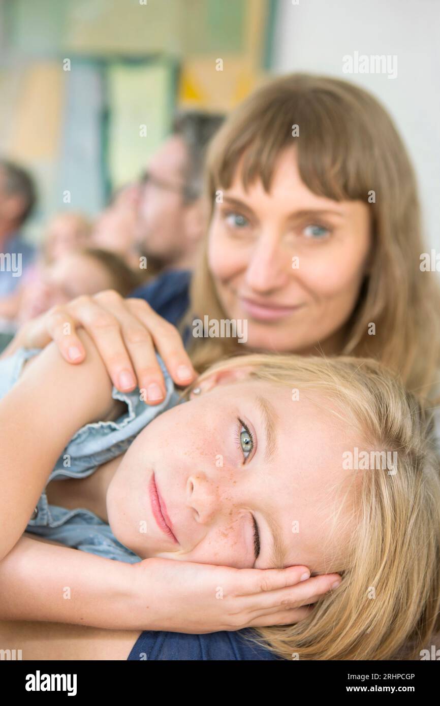 Mother and daughter Stock Photo - Alamy