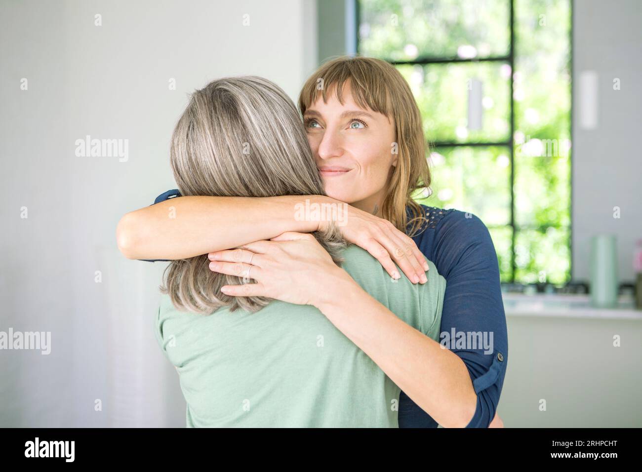 Mother and adult daughter Stock Photo