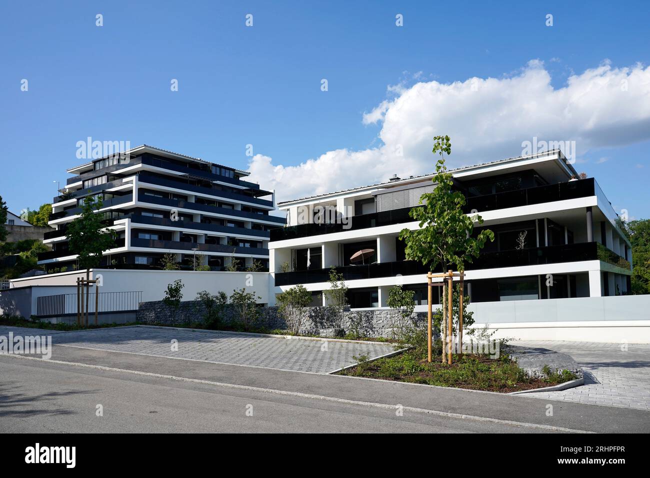 Germany, Bavaria, Upper Bavaria, Altötting district, modern residential