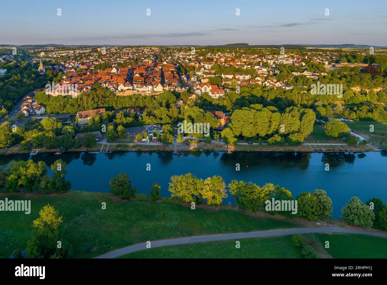 Marbach Marbach town at hi-res stock photography and images - Alamy