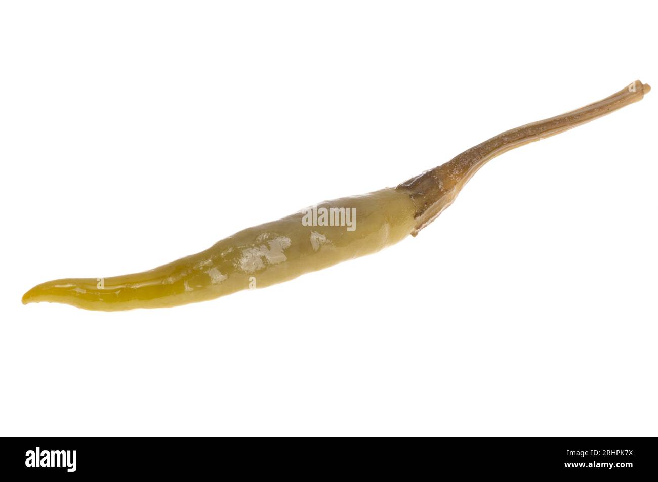 green chili pepper isolated on white background Stock Photo - Alamy