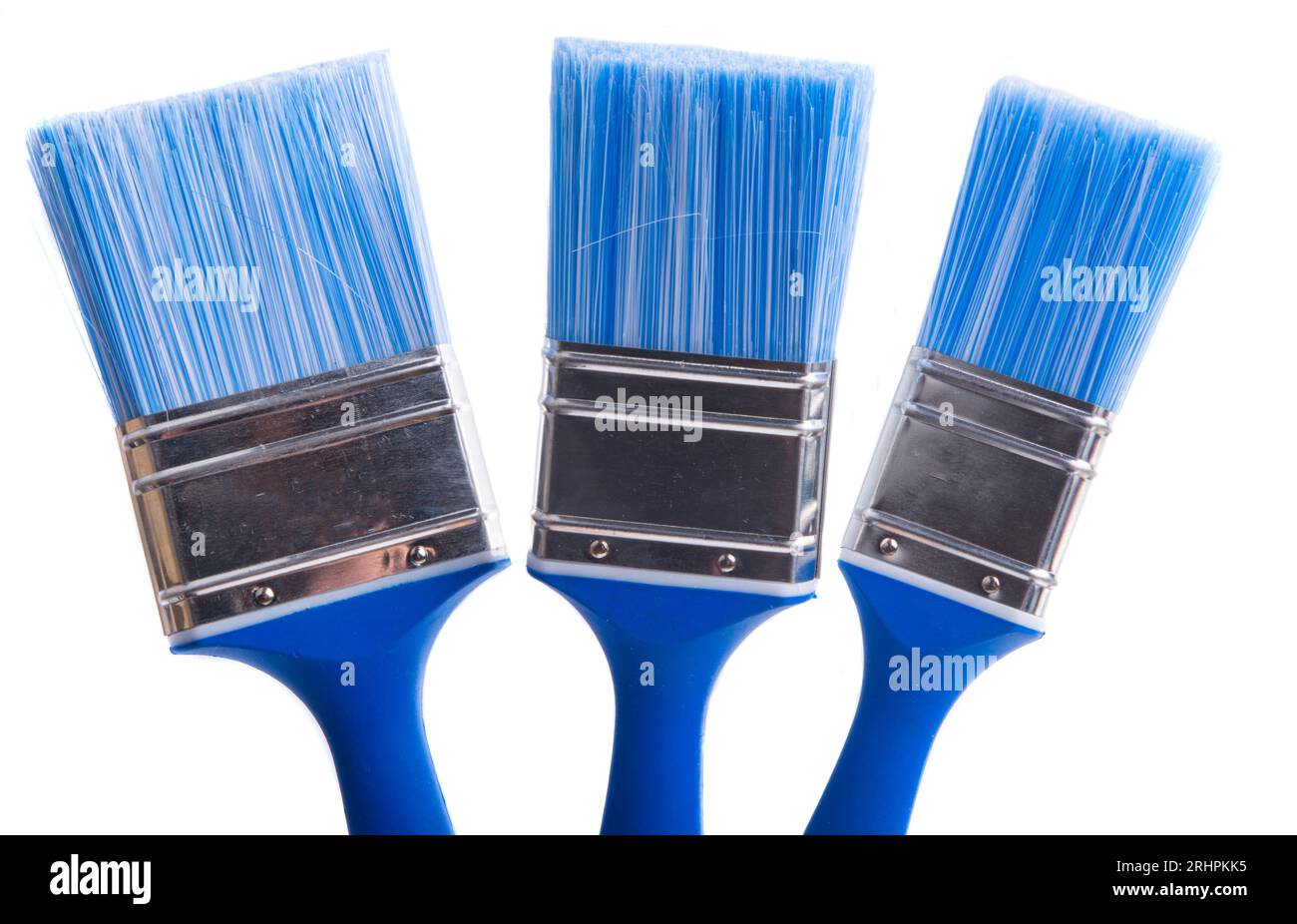 paint brushes isolated on white background Stock Photo - Alamy