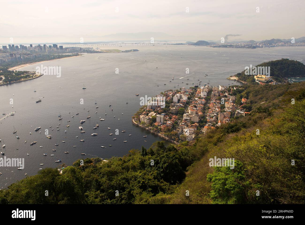 Aerial View of Urca Neighborhood in the City of Rio de Janeiro, Brazil  Stock Photo - Alamy