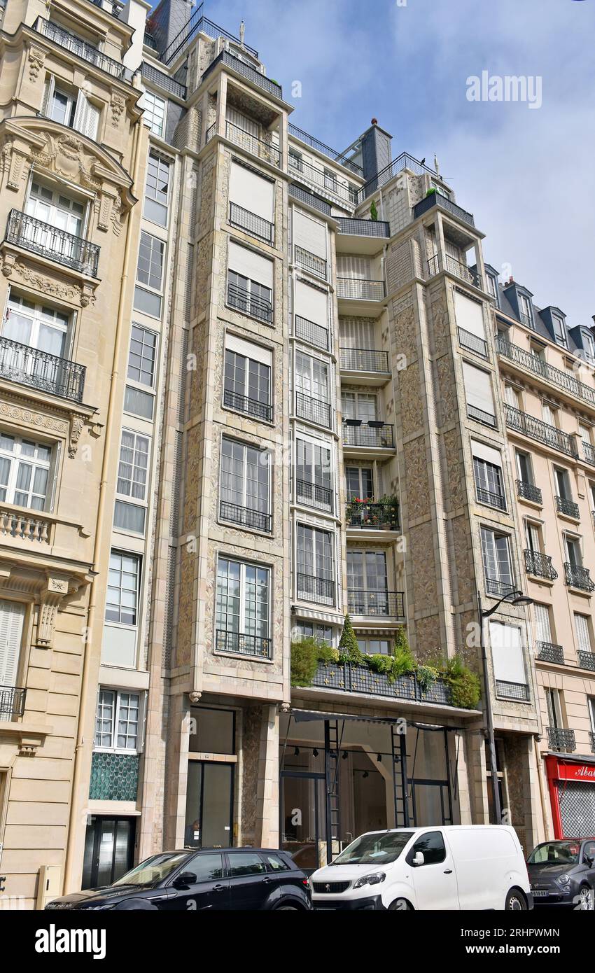 An apartment building in Paris, an important early work by the