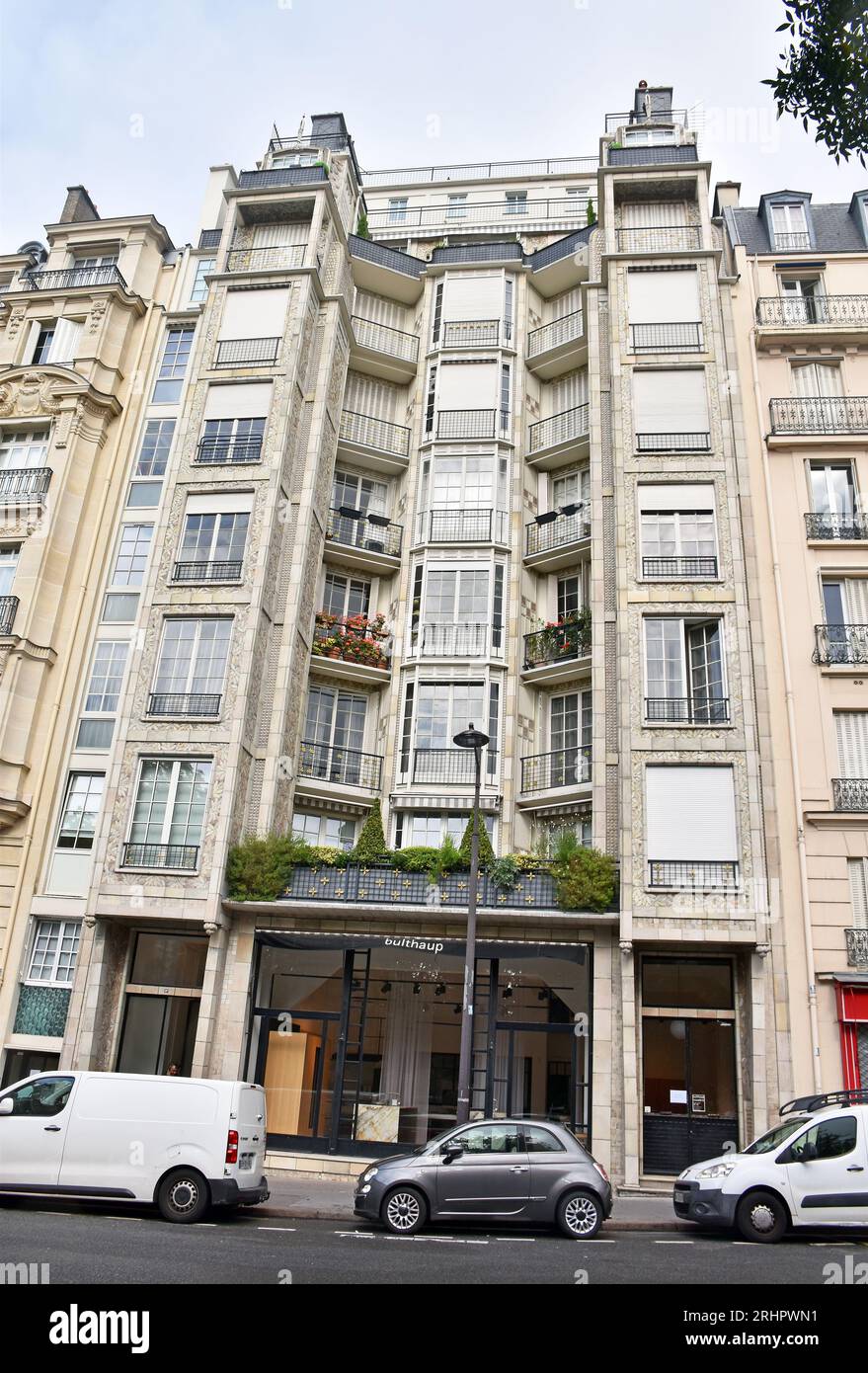 An apartment building in Paris, an important early work by the