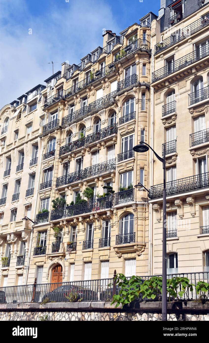 An apartment building in Paris, an important early work by the