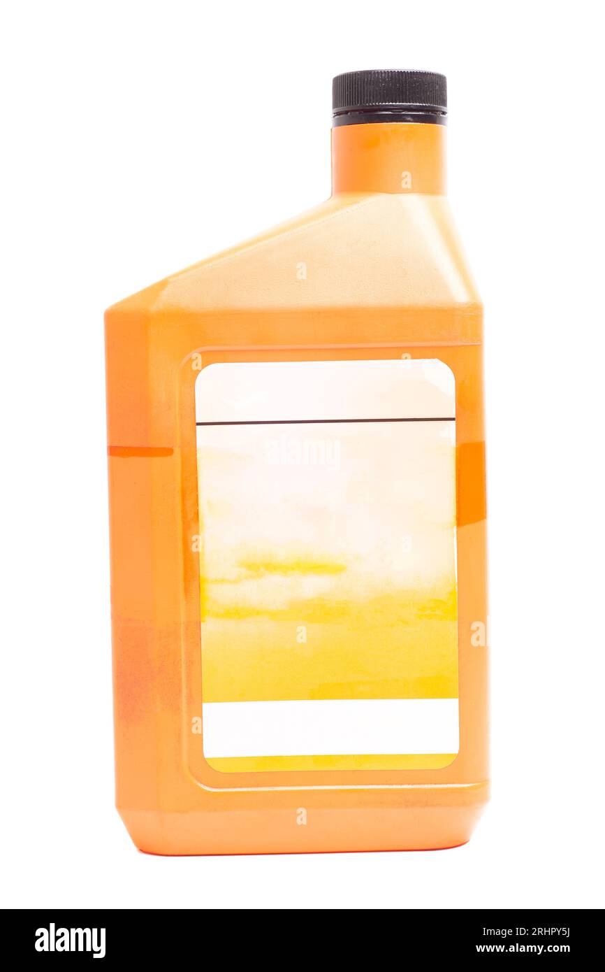 engine oil bottle isolated on white Stock Photo Alamy