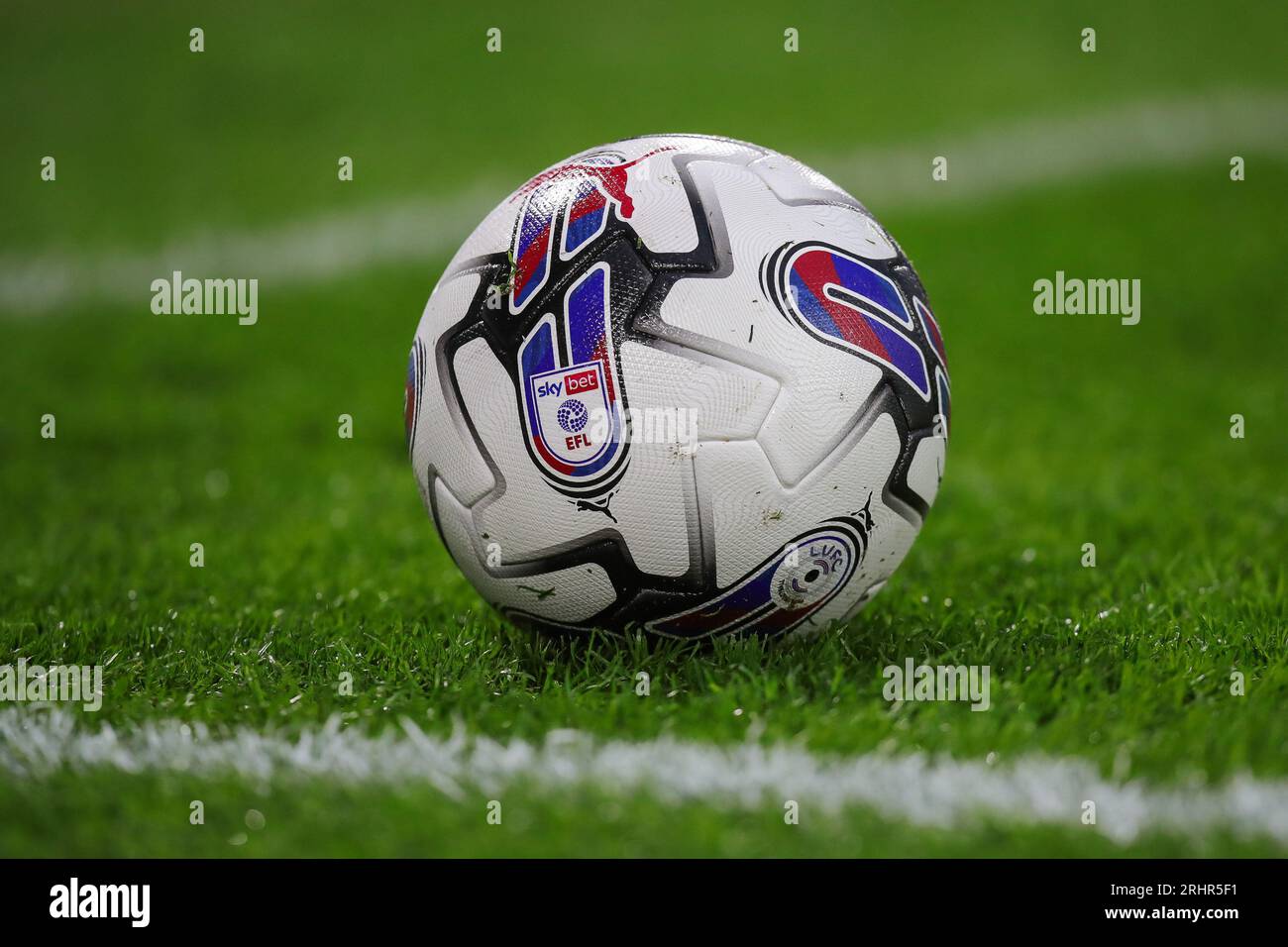 Match ball ahead of the Sky Bet Championship match Leeds United vs West