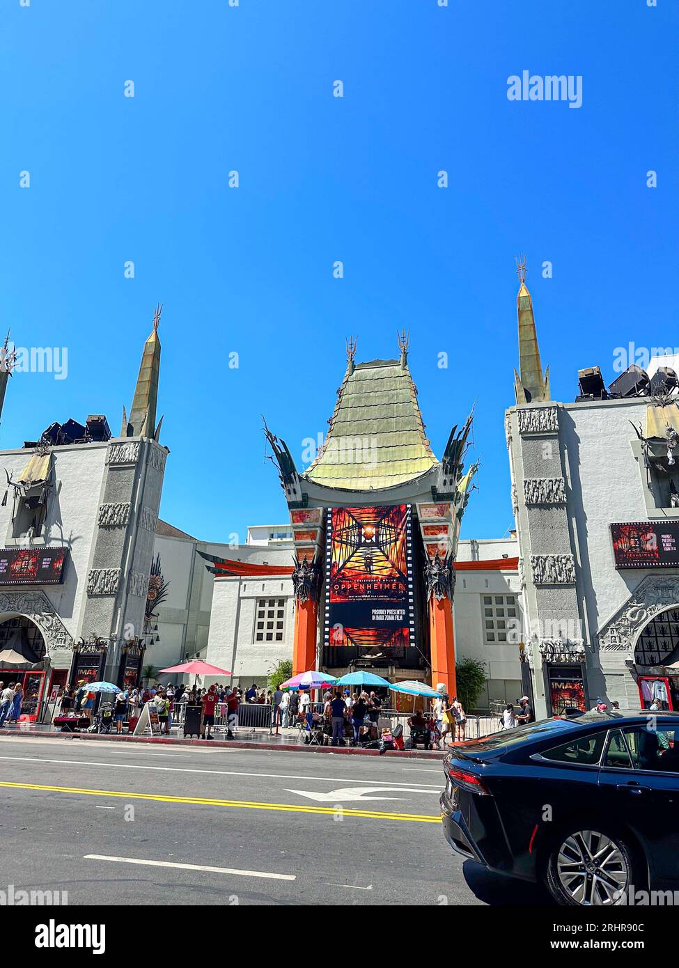 Chinese Theater on Hollywood Boulevard one of the most recognizable