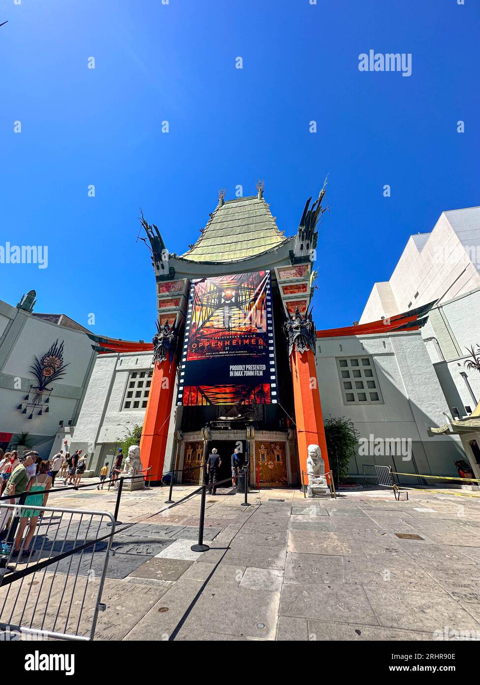Chinese Theater on Hollywood Boulevard one of the most recognizable