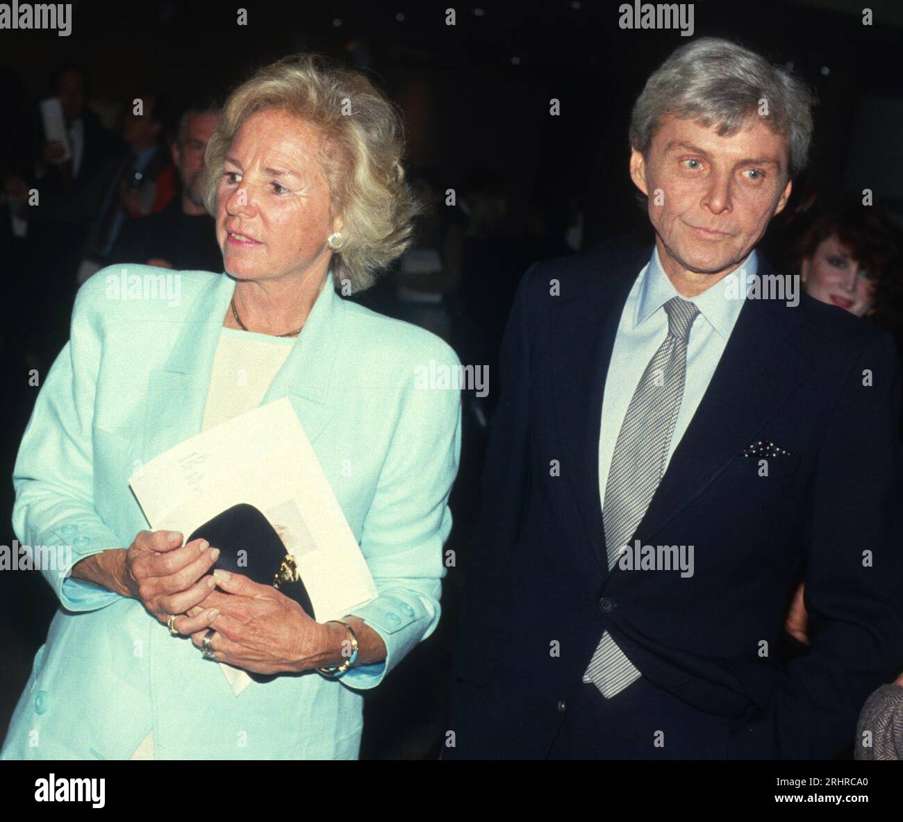 1985 Ethel Kennedy Steve Smith John Barrett/PHOTOlink.net Stock Photo