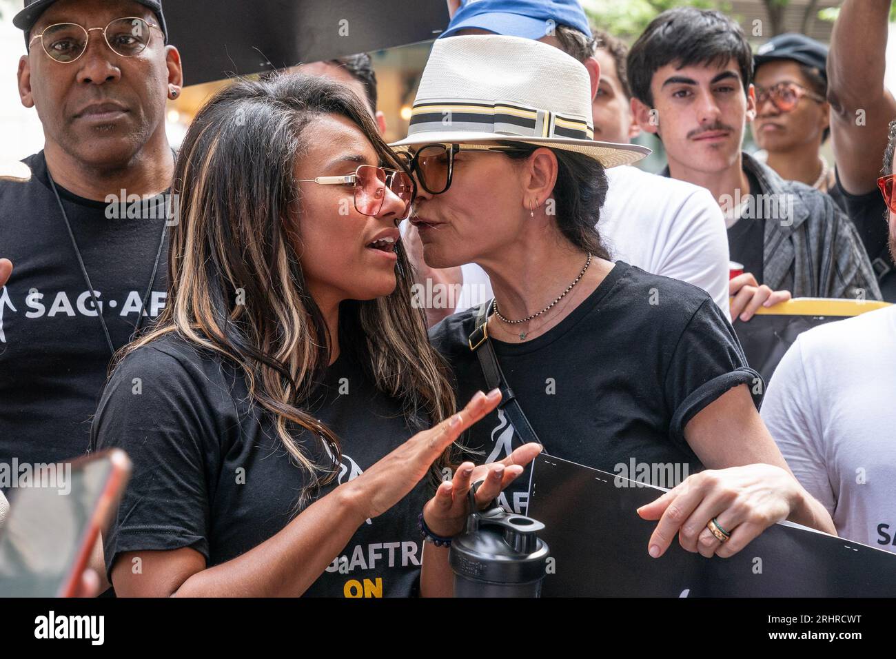 New York, USA. 18th Aug, 2023. Ariana DeBose and Julianna Margulies