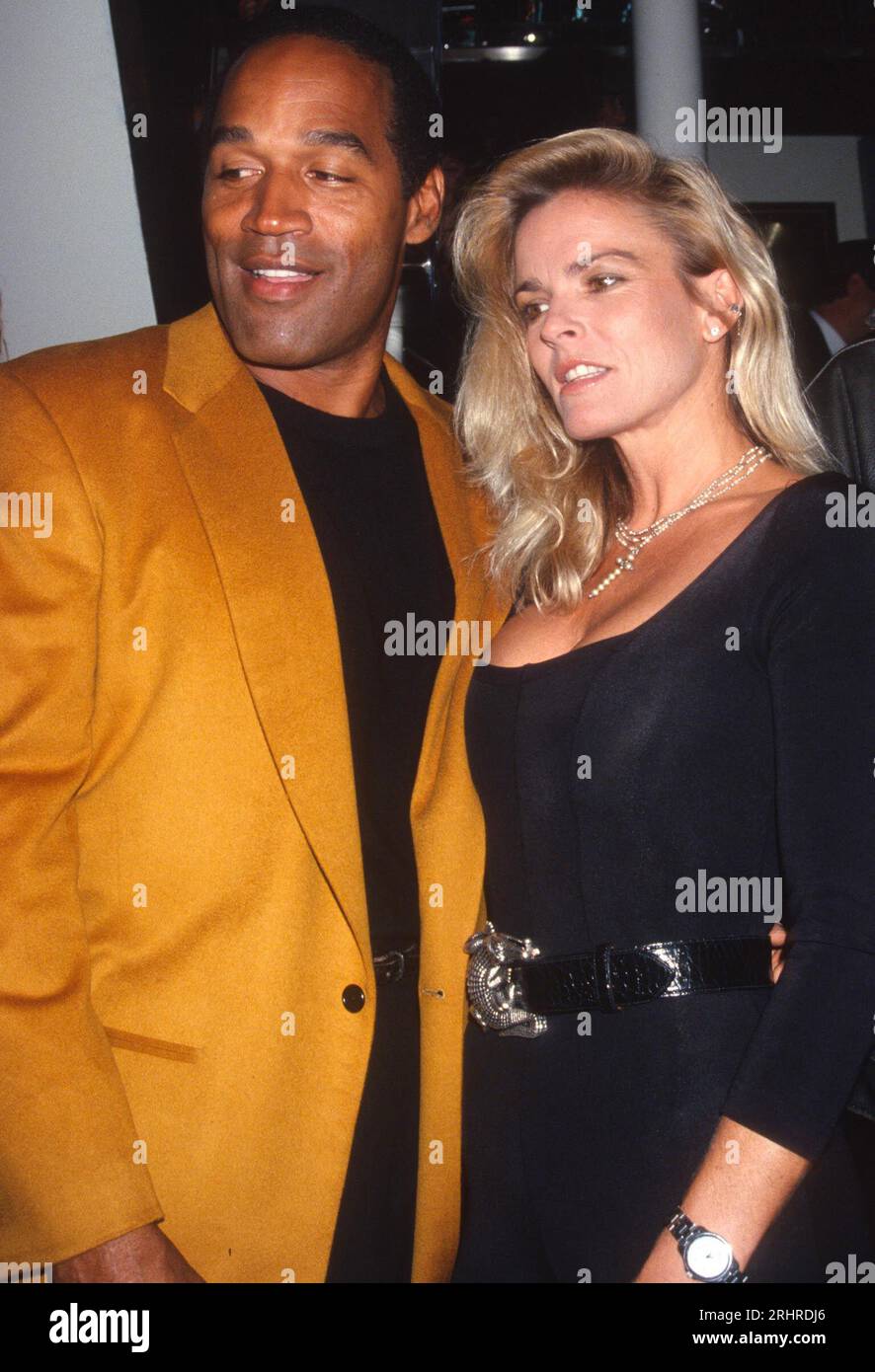 1993 OJ Simpson Nicole Brown Simpson John Barrett/PHOTOlink. Photo via