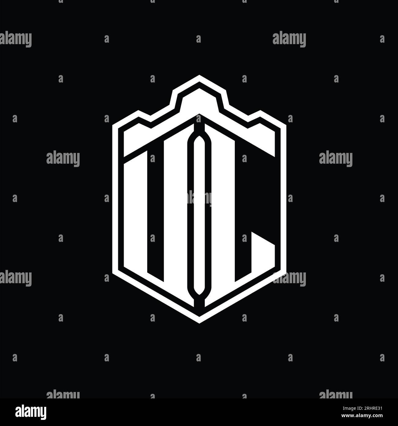 Ul gaming logo hi-res stock photography and images - Alamy