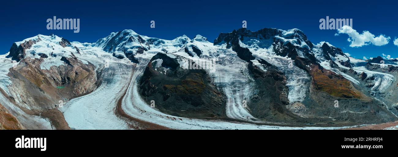 Glacier panoramic hi-res stock photography and images - Alamy