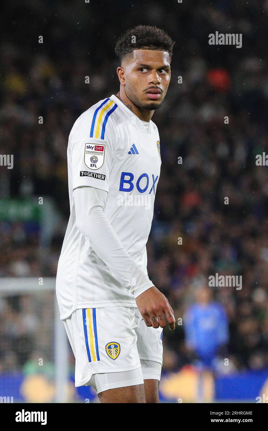 Georgina Rutter #24 of Leeds United during the Sky Bet Championship match Leeds United vs West Bromwich Albion at Elland Road, Leeds, United Kingdom, 18th August 2023 (Photo by James Heaton/News Images) in, on 8/18/2023. (Photo by James Heaton/News Images/Sipa USA) Credit: Sipa USA/Alamy Live News Stock Photo