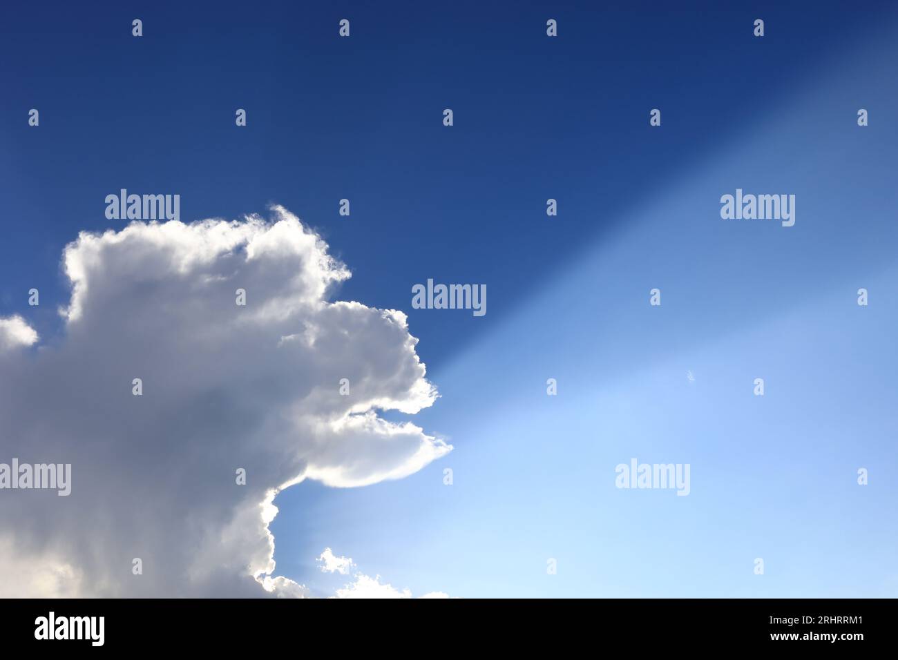 Cloudy vistas of Colorado Stock Photo