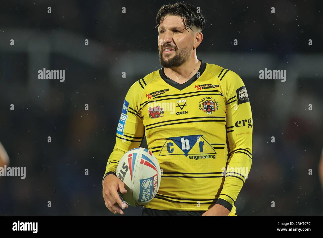 Wakefield, UK. 18th Aug, 2023. Be Well Support Stadium, Wakefield, West Yorkshire, 18th August 2023. Betfred Super League Wakefield Trinity vs Castleford Tigers Gareth Widdop of Castleford Tigers Credit: Touchlinepics/Alamy Live News Stock Photo