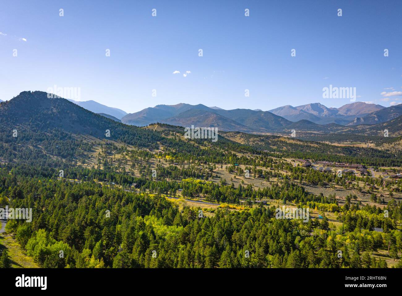 Overhead view usa rocky mountains hi-res stock photography and images ...