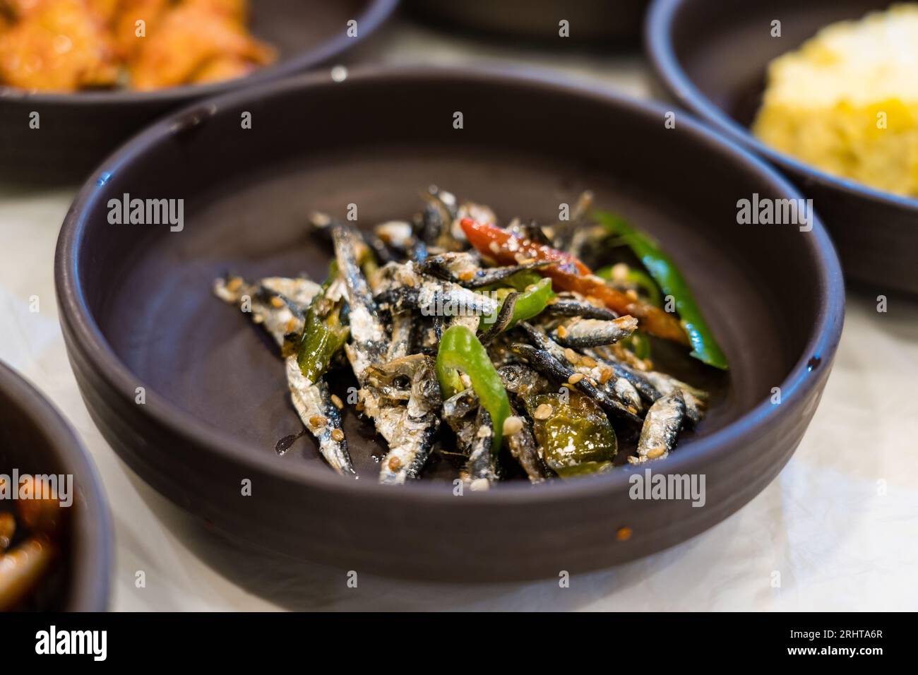 Dried fish dishes, dried fish Korean food, seafood, Korean side dishes