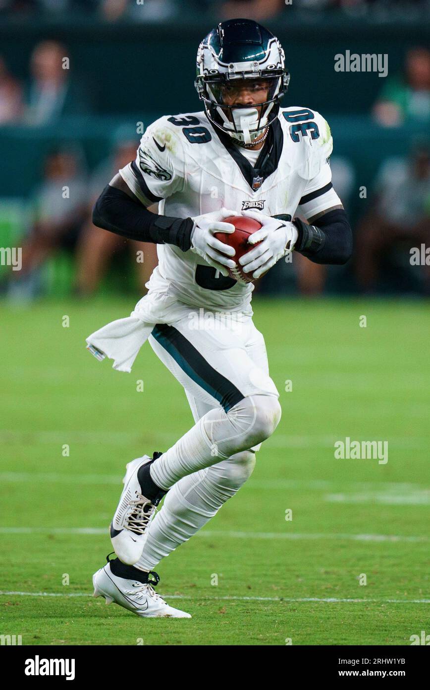Philadelphia Eagles safety Justin Evans (30) in action during the NFL  preseason football game against the