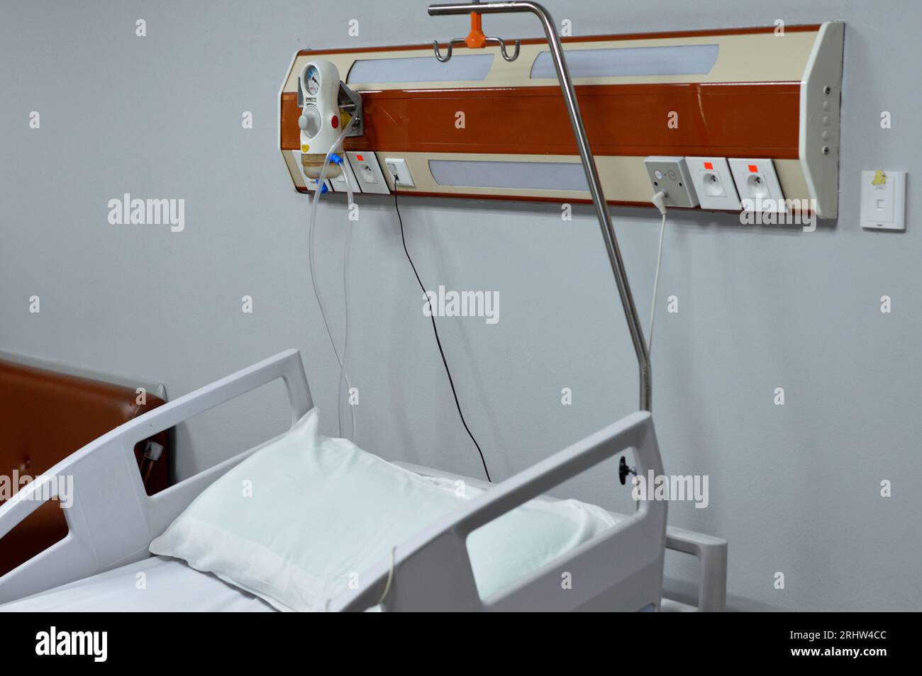 Cairo, Egypt, August 5 2023 inpatient room inside a hospital with a