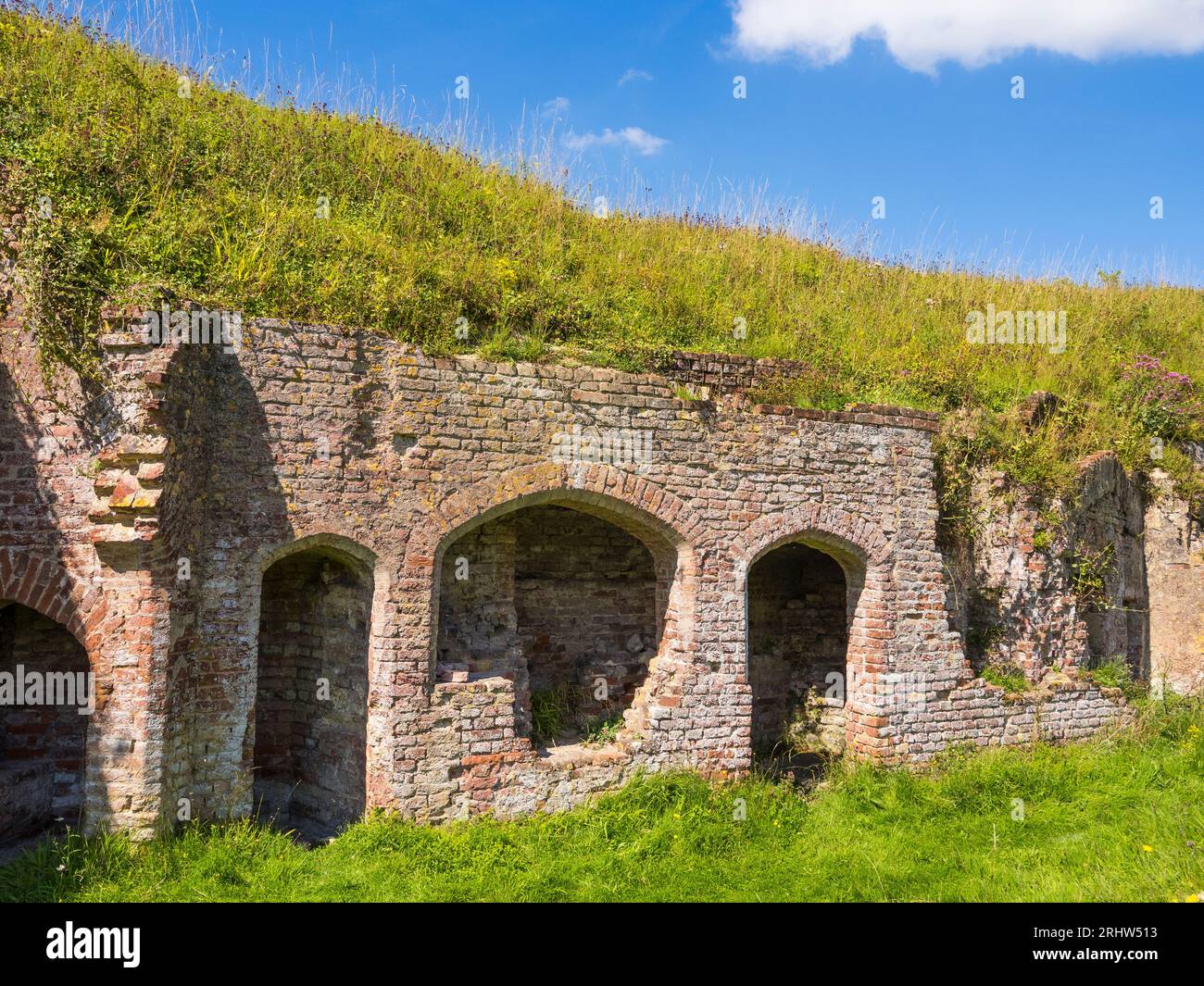 The Ruins of Basing House, Destroyed During the English Civil War, Old ...