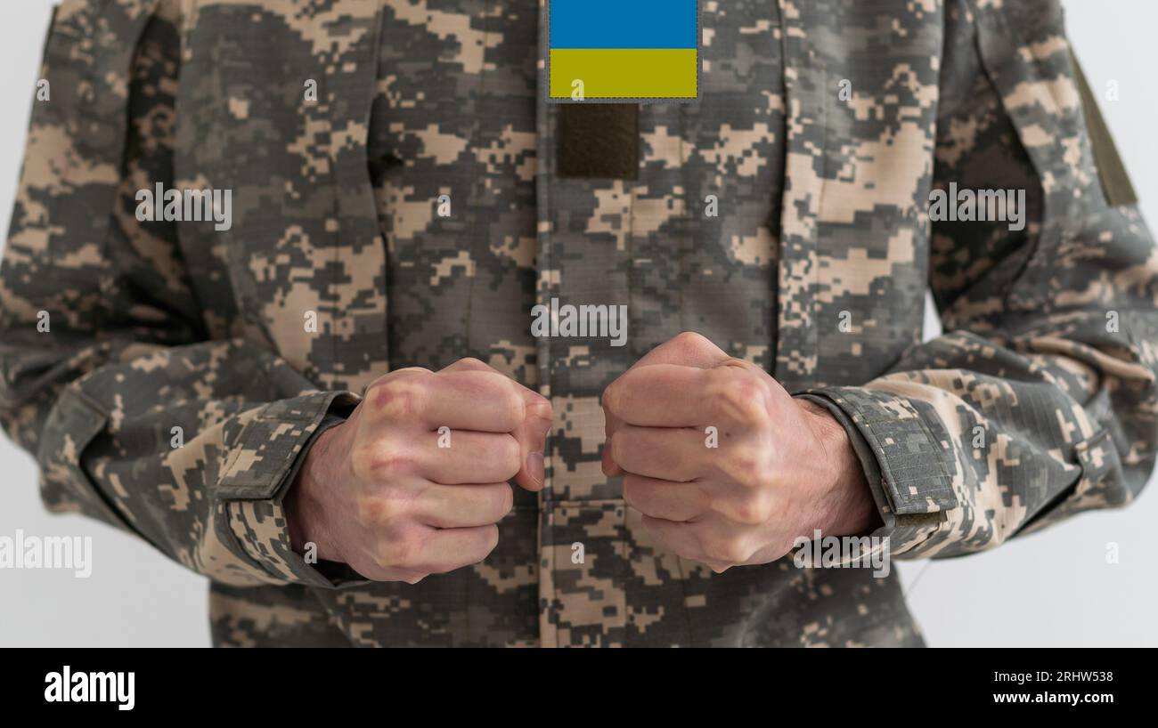 Ukrainian military man pain hi-res stock photography and images - Alamy